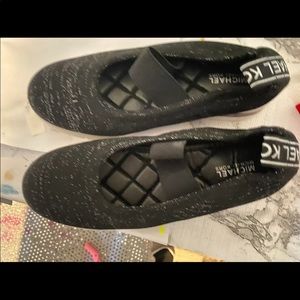 Girls kids Michael Kors slip on sneakers